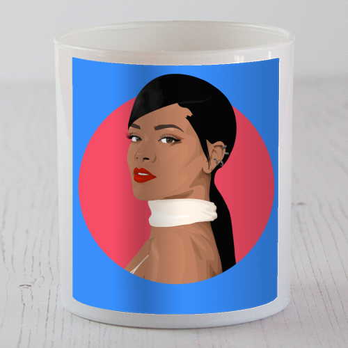 Rihanna - scented candle by Pink and Pip