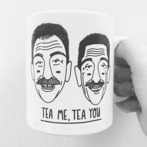 Tea Me, Tea You - unique mug by Katie Ruby Miller