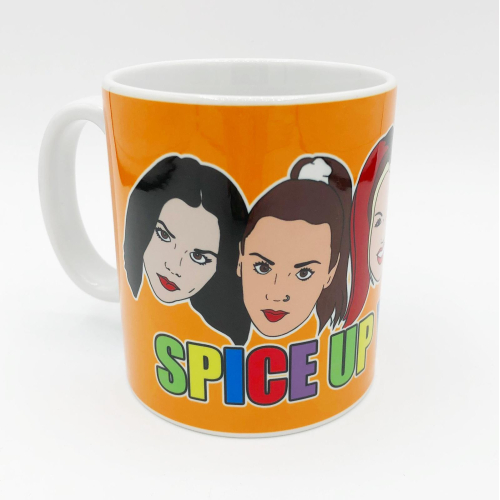 Spice Up Your Life - unique mug by Bite Your Granny