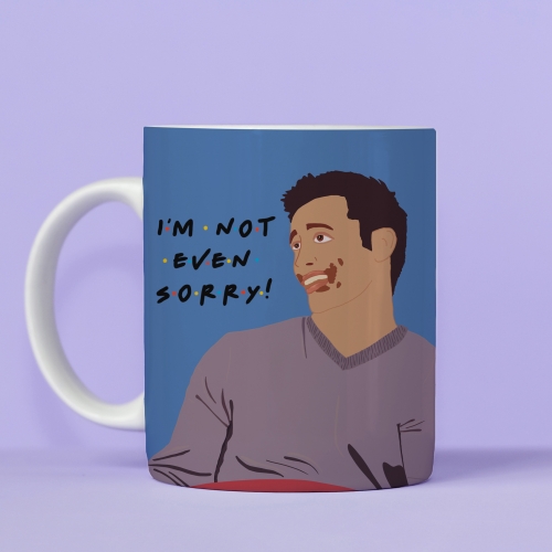 Joey Tribbiani - unique mug by Cheryl Boland