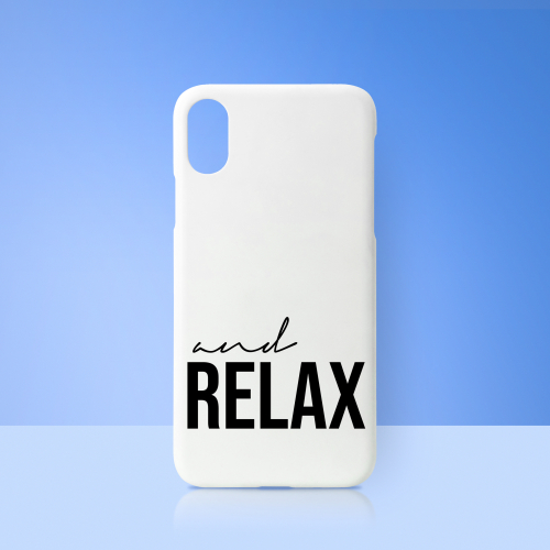 and Relax - unique phone case by Lilly Rose