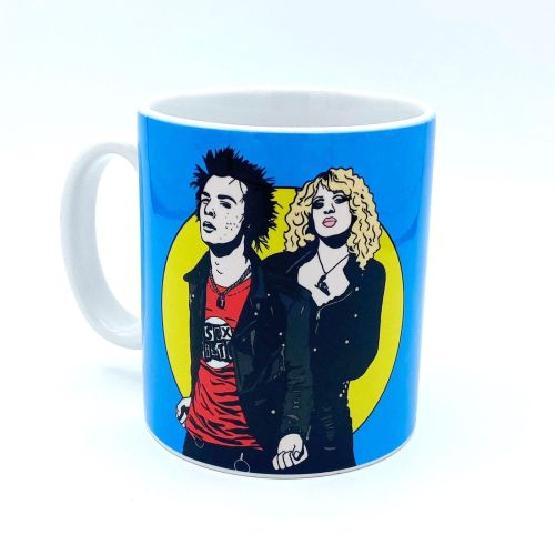 Sid & Nancy - unique mug by Bite Your Granny