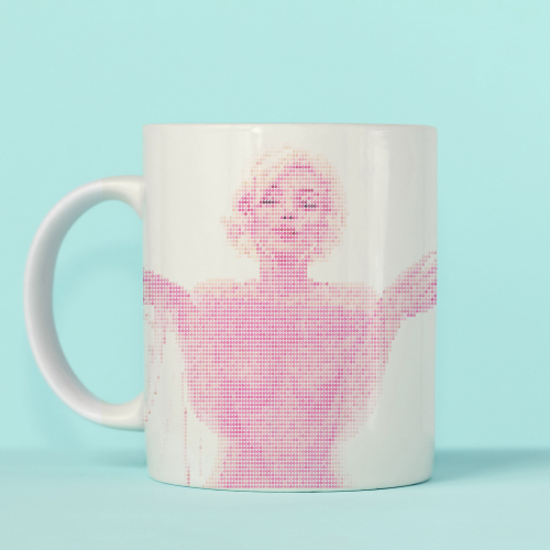 Cherry Bombshell - unique mug by RoboticEwe