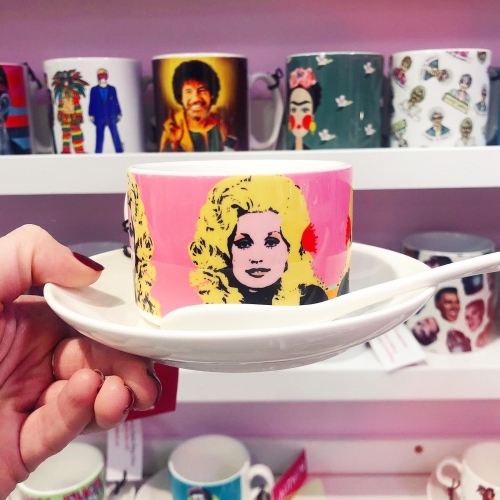 Dolly - personalised cup and saucer by Wallace Elizabeth