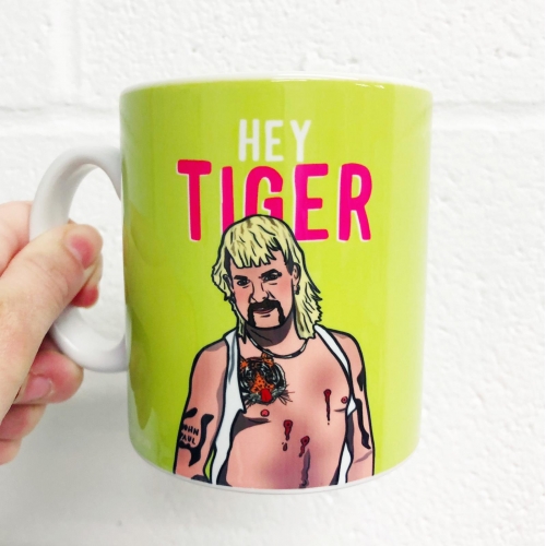 Hey Tiger - unique mug by Niomi Fogden