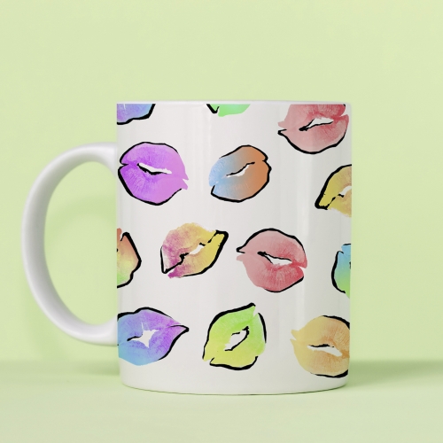 Sending Love - unique mug by Eleanor Soper