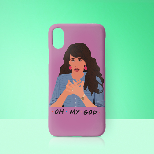 Janice from Friends - unique phone case by Cheryl Boland