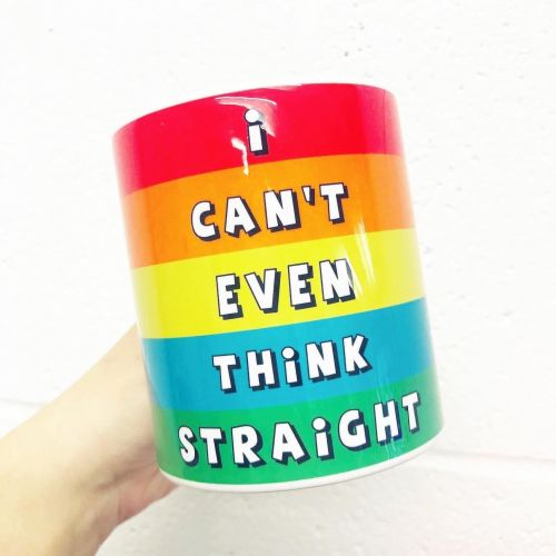 Can't Even Think Straight - unique mug by Giddy Kipper