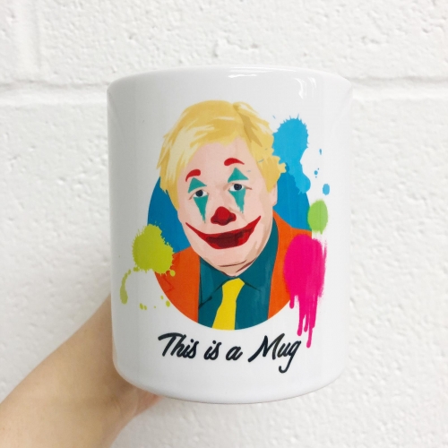 Boris Johnson - unique mug by SABI KOZ