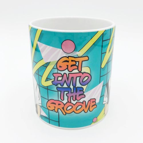 Get into the Groove - unique mug by Bite Your Granny