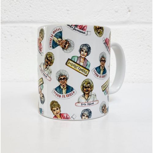 The Golden Girls  - unique mug by Thom Kofoed