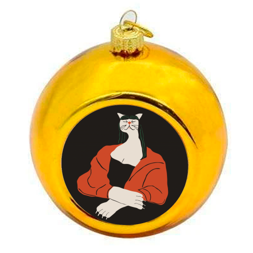 Mona Me ow's Smile ／ Classic Series - colourful christmas bauble by OhGoodGoods