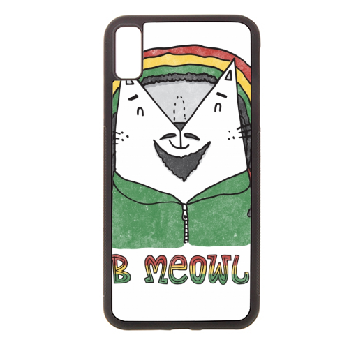 Bob Meowley - stylish phone case by Katie Ruby Miller