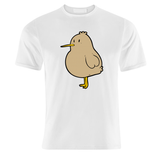Little Kiwi - unique t shirt by lineartestpilot