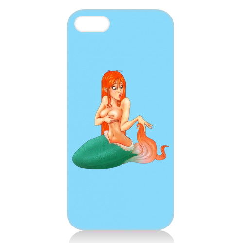Mermaid Retro Pinup  - unique phone case by MilkshakeandFries