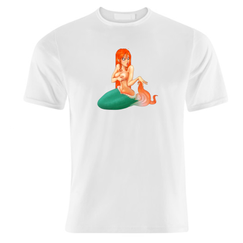 Mermaid Retro Pinup  - unique t shirt by MilkshakeandFries
