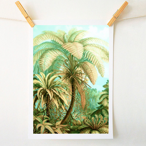 Vintage Tropical - A1 - A4 art print by Uma Prabhakar Gokhale