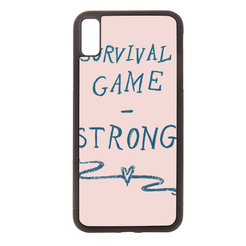 Survival - Strong - stylish phone case by minniemorris art