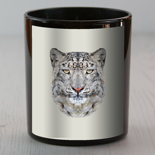 The Snow Leopard - scented candle by petegrev