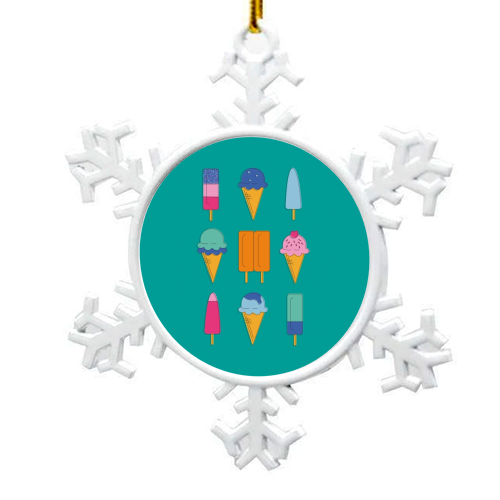 Icecream - snowflake decoration by Thunder & Icecream