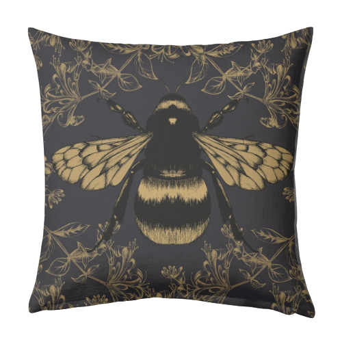 King Bee - designed cushion by Eleanor Soper