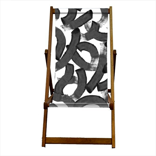 BRUSHED - canvas deck chair by Dizzywonders
