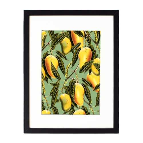 Mango Season - framed poster print by Uma Prabhakar Gokhale