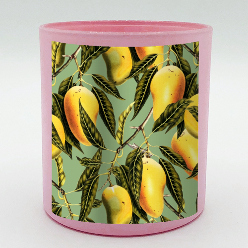 Mango Season - scented candle by Uma Prabhakar Gokhale