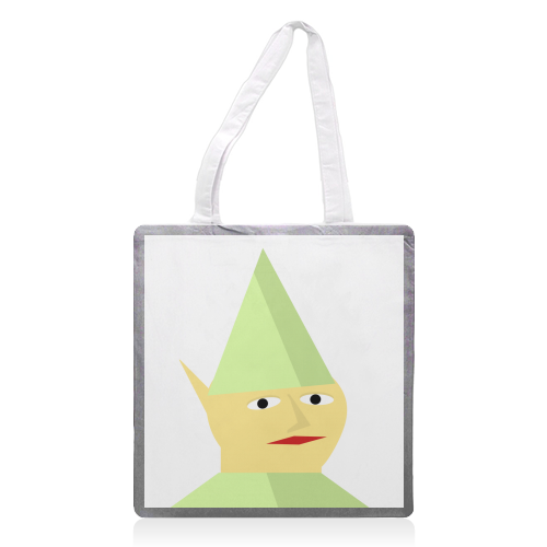 runescape - green & yellow - printed tote bag by Controllart