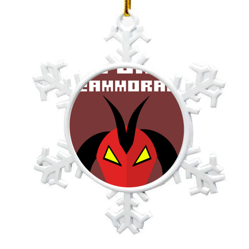 runescape - for zammorak - snowflake decoration by Controllart