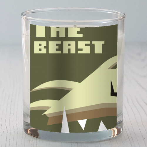 runescape - the beast - scented candle by Controllart