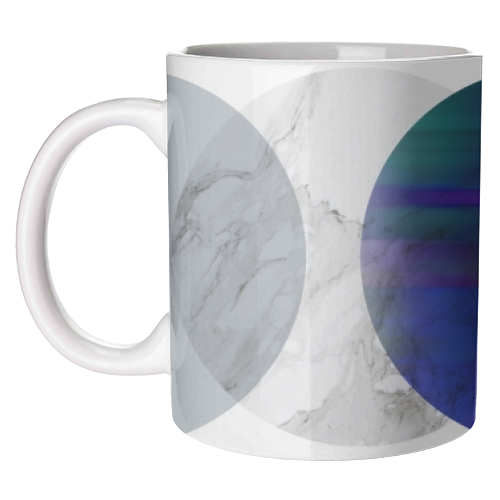Round Amethyst - unique mug by GS Designs