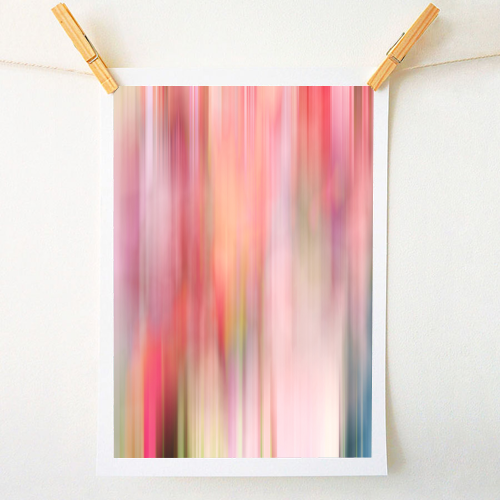 Roses Blur - A1 - A4 art print by GS Designs