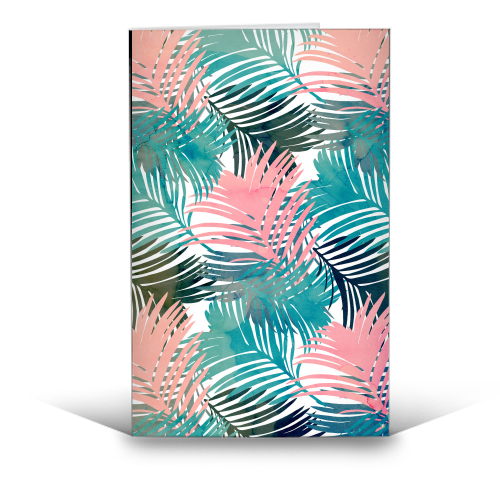 Jungle Pattern - funny greeting card by EMANUELA CARRATONI
