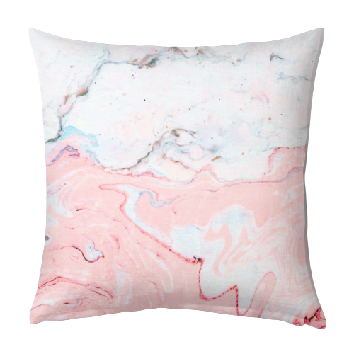Marble Love - designed cushion by Uma Prabhakar Gokhale