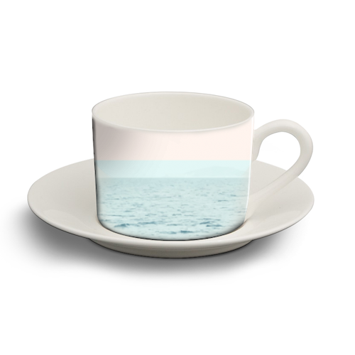 Sea Breeze - personalised cup and saucer by Uma Prabhakar Gokhale