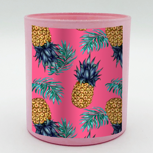 Pineapples - scented candle by Charlotte Jade O'Reilly