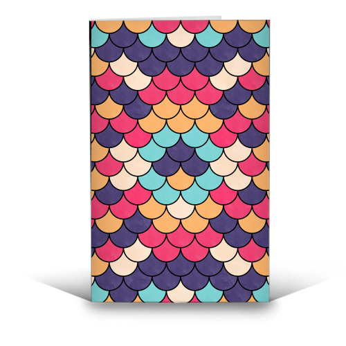 Lovely Pattern IX - funny greeting card by Amir Faysal