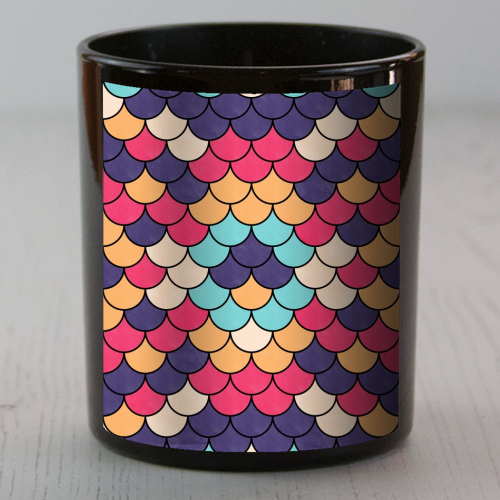Lovely Pattern IX - scented candle by Amir Faysal