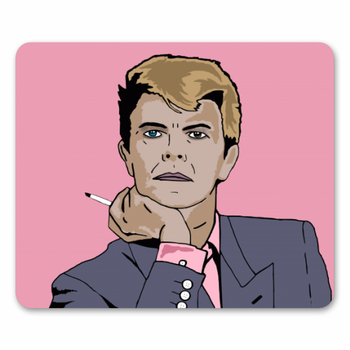 David Bowie '83. - funny mouse mat by Danny Welch