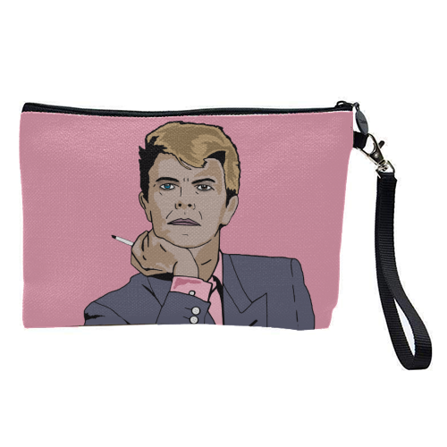 David Bowie '83. - pretty makeup bag by Danny Welch