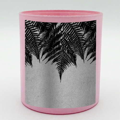 Concrete Fern Black - scented candle by Emeline Tate