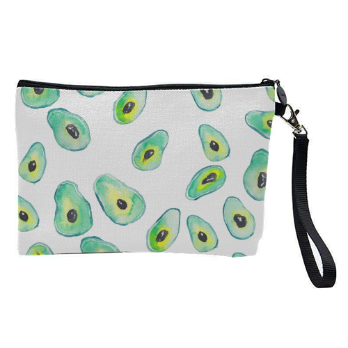 Avocados - pretty makeup bag by Michelle Walker