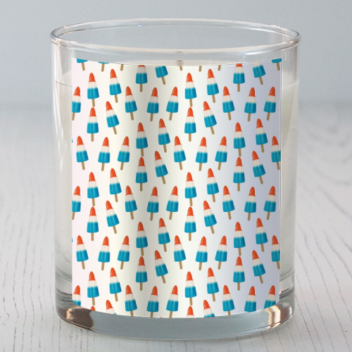 Blue Rockets - scented candle by LozMac