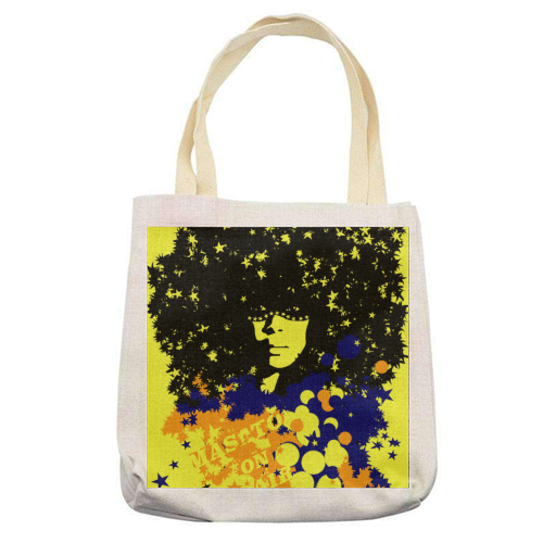 Miss Funk - printed tote bag by Masato Jones