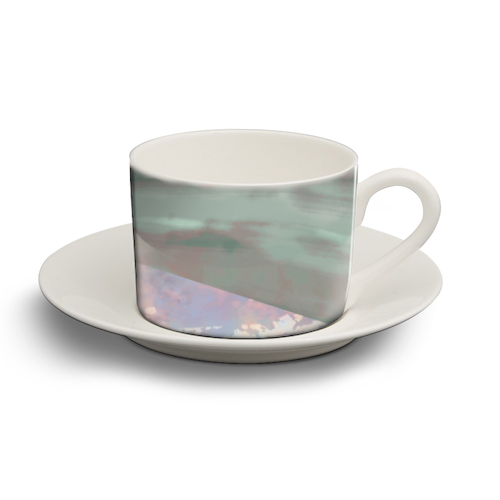 Consequence - personalised cup and saucer by Cat Rogers