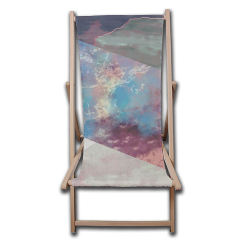 Consequence - canvas deck chair by Cat Rogers