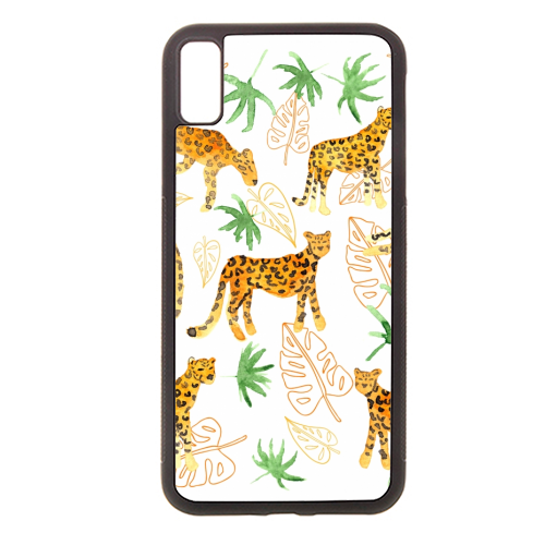 Jungle Leopards - stylish phone case by Michelle Walker