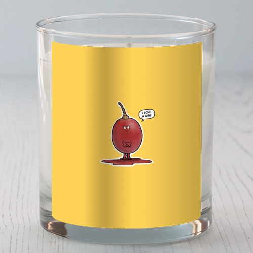 I Done a Wine - scented candle by Carl Batterbee