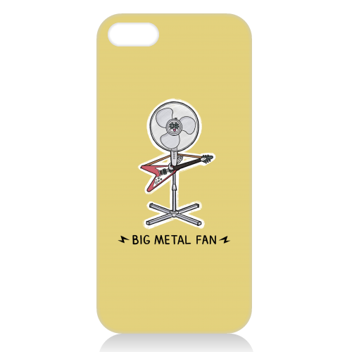 Big Metal Fan - unique phone case by Carl Batterbee